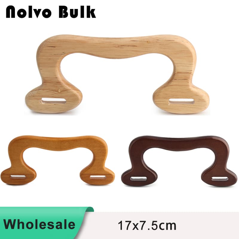 M-shaped Oak DIY Small Arched Bag Handle TD17.5*7.5