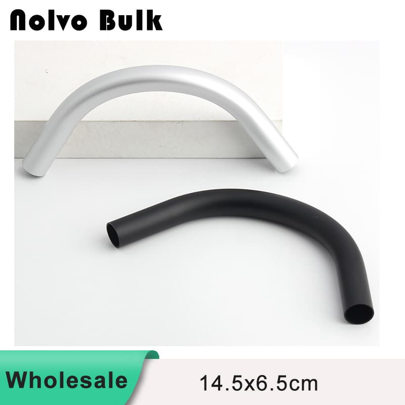  Curved Aluminum Tube Handle For Bag Accessories-TS14.5*6.5cm